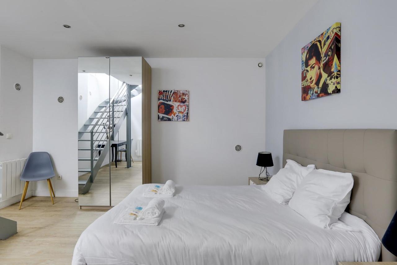 170 Suite Angouleme Large Duplex Style Apt With1 Bdr Paris Central Extérieur photo